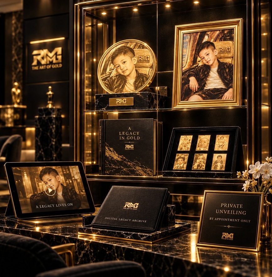 RMG Gallery salon display at Wisma Central